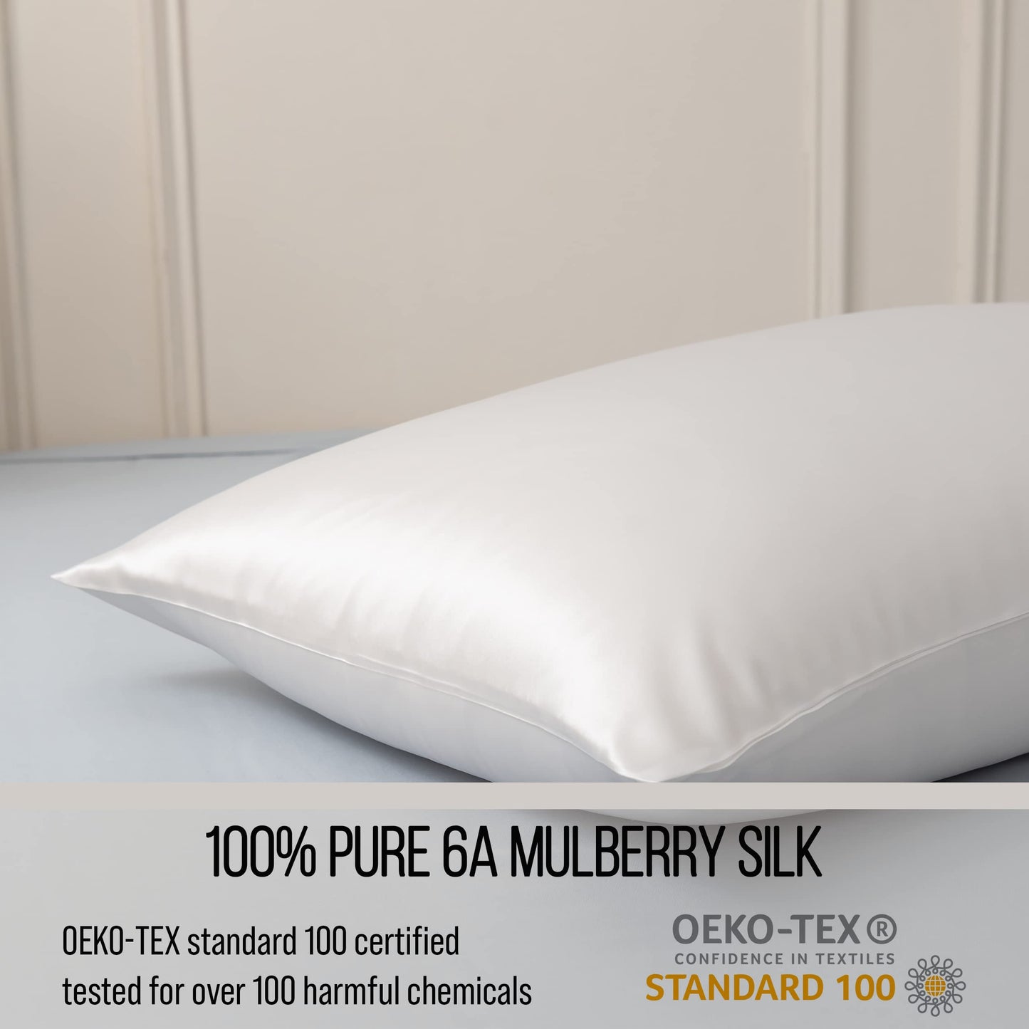 Bella Coterie Luxury Silk Pillowcase for Hair and Skin