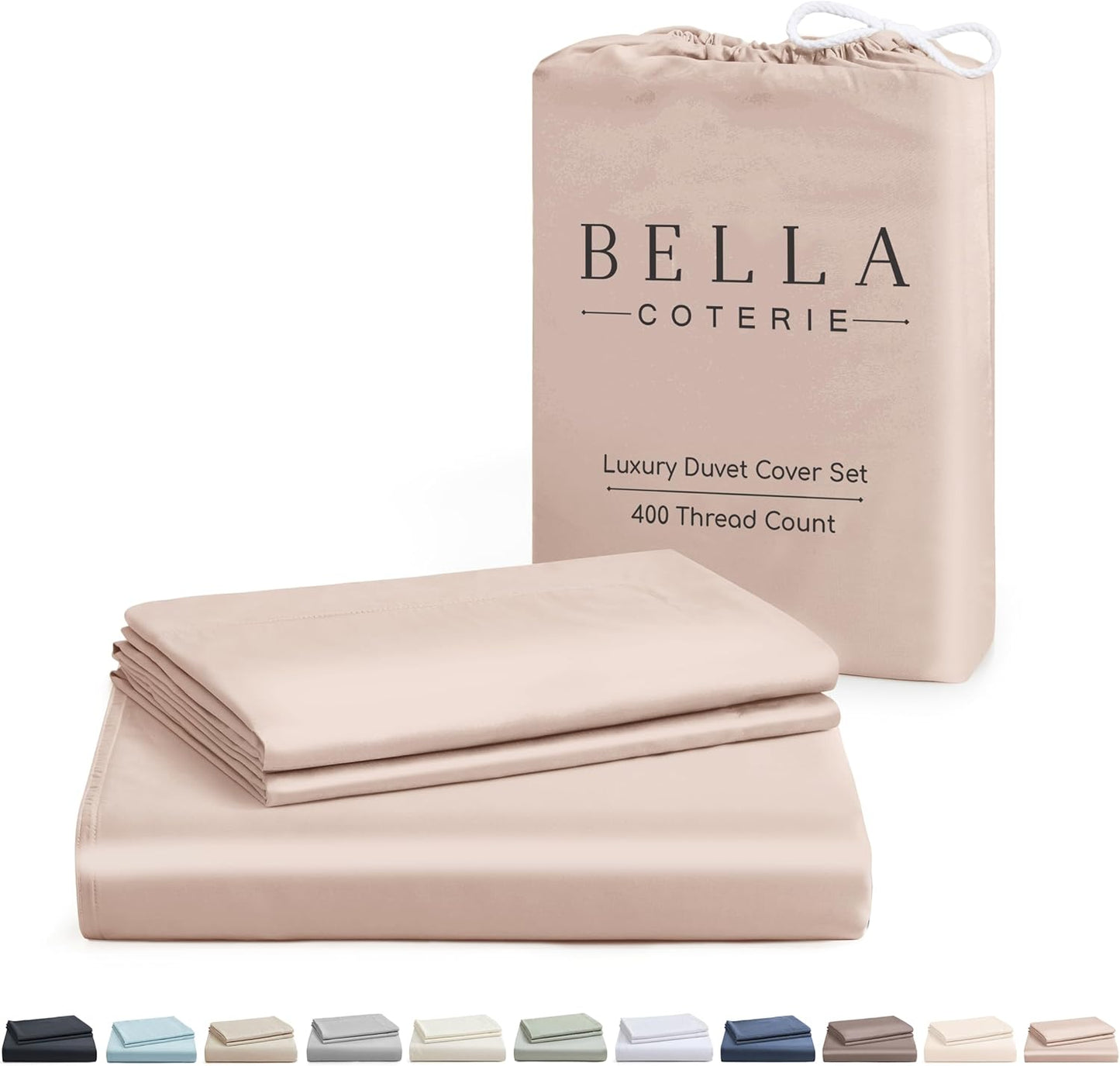 Bella Coterie Luxury Bamboo Duvet Cover Set