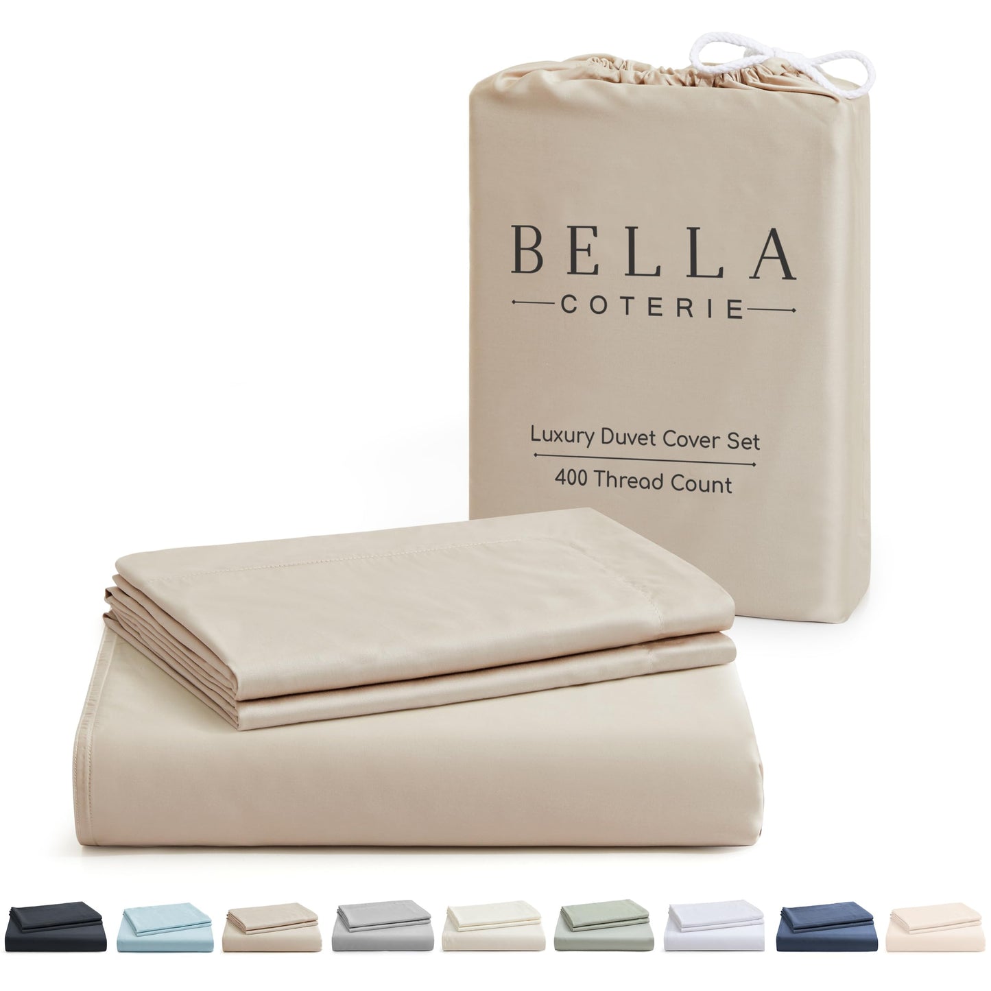 Bella Coterie Luxury Bamboo Duvet Cover Set