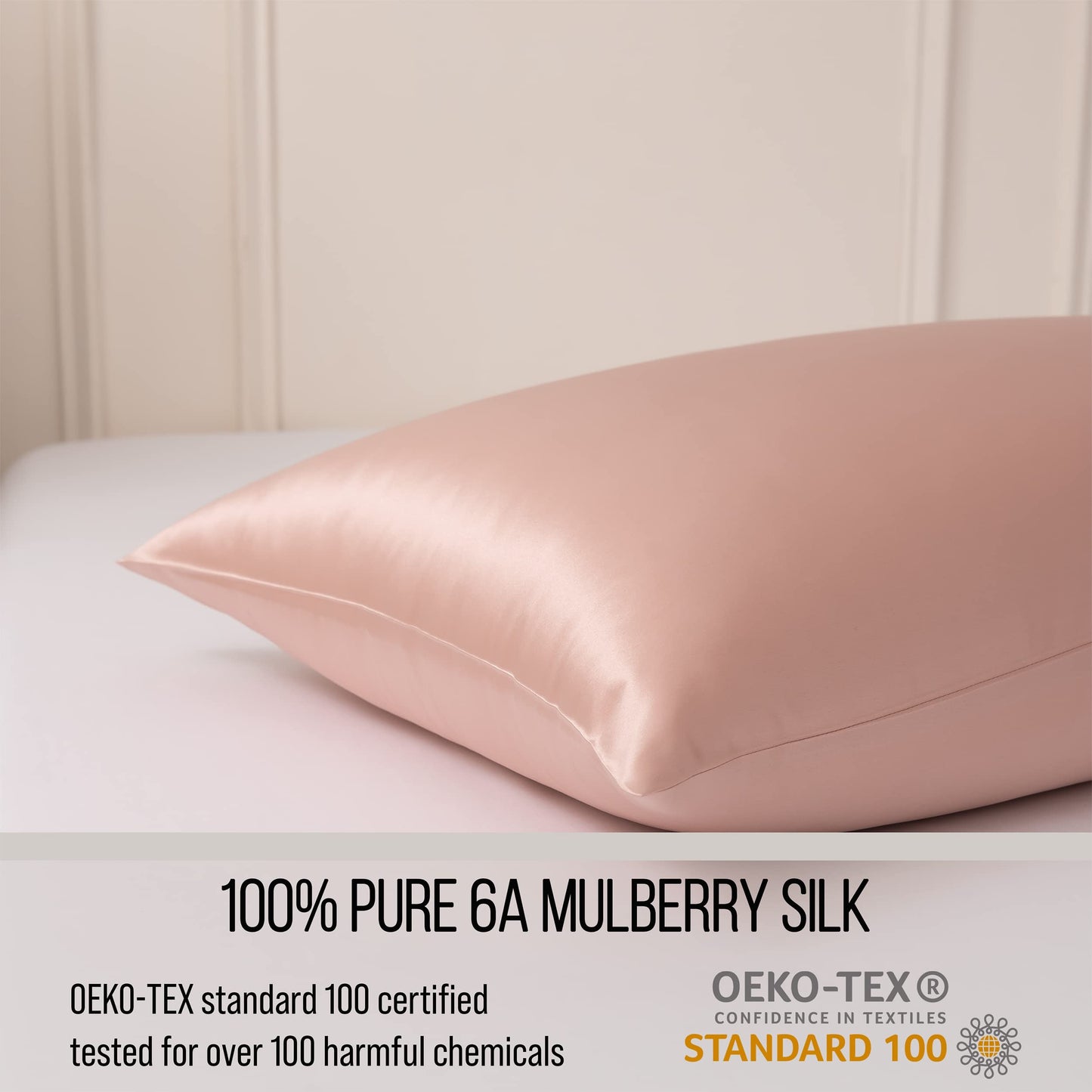 Bella Coterie Luxury Silk Pillowcase for Hair and Skin