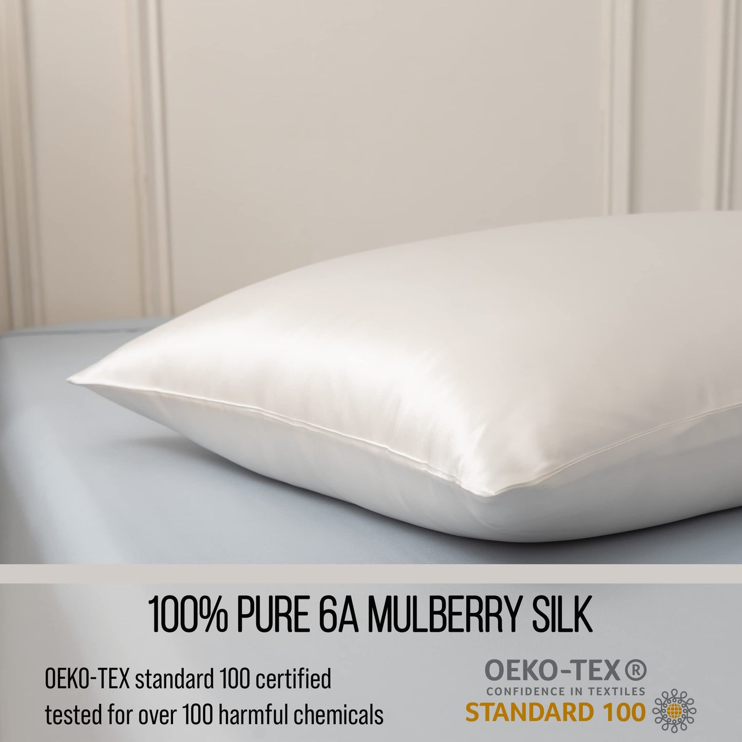 Bella Coterie Luxury Silk Pillowcase for Hair and Skin