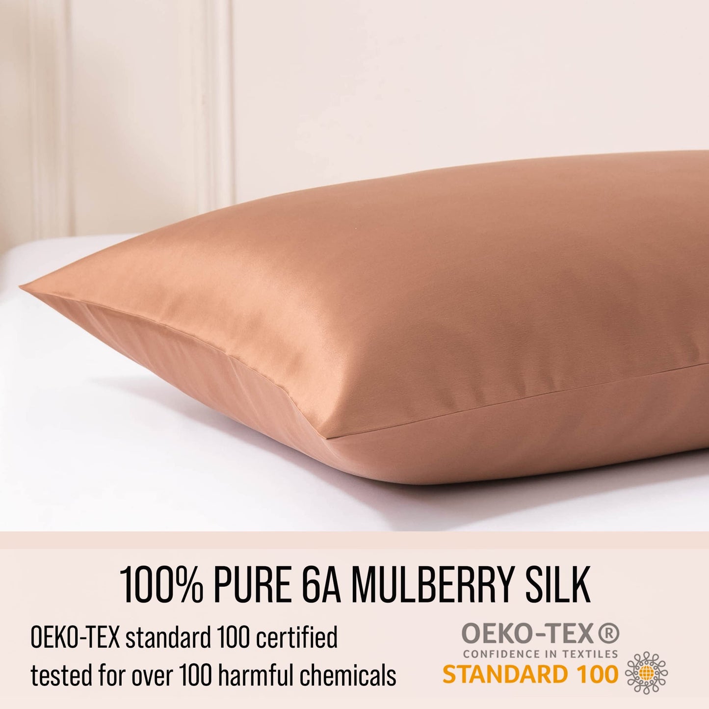 Bella Coterie Luxury Silk Pillowcase for Hair and Skin