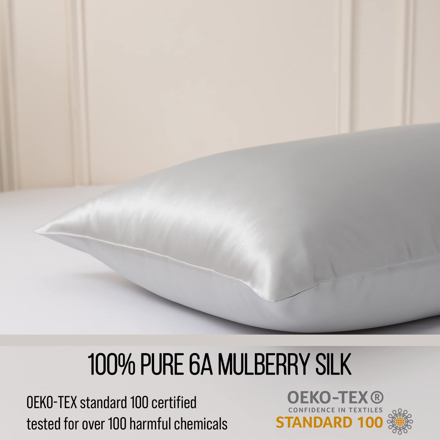 Bella Coterie Luxury Silk Pillowcase for Hair and Skin