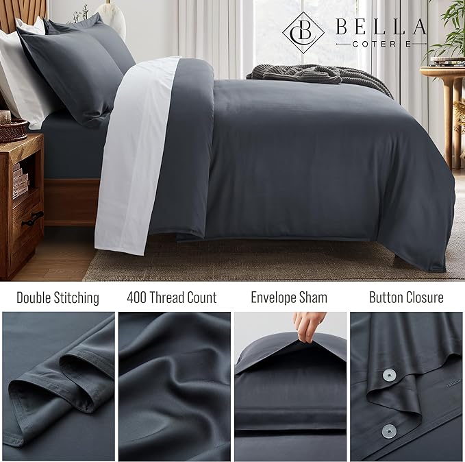 Bella Coterie Luxury Bamboo Duvet Cover Set
