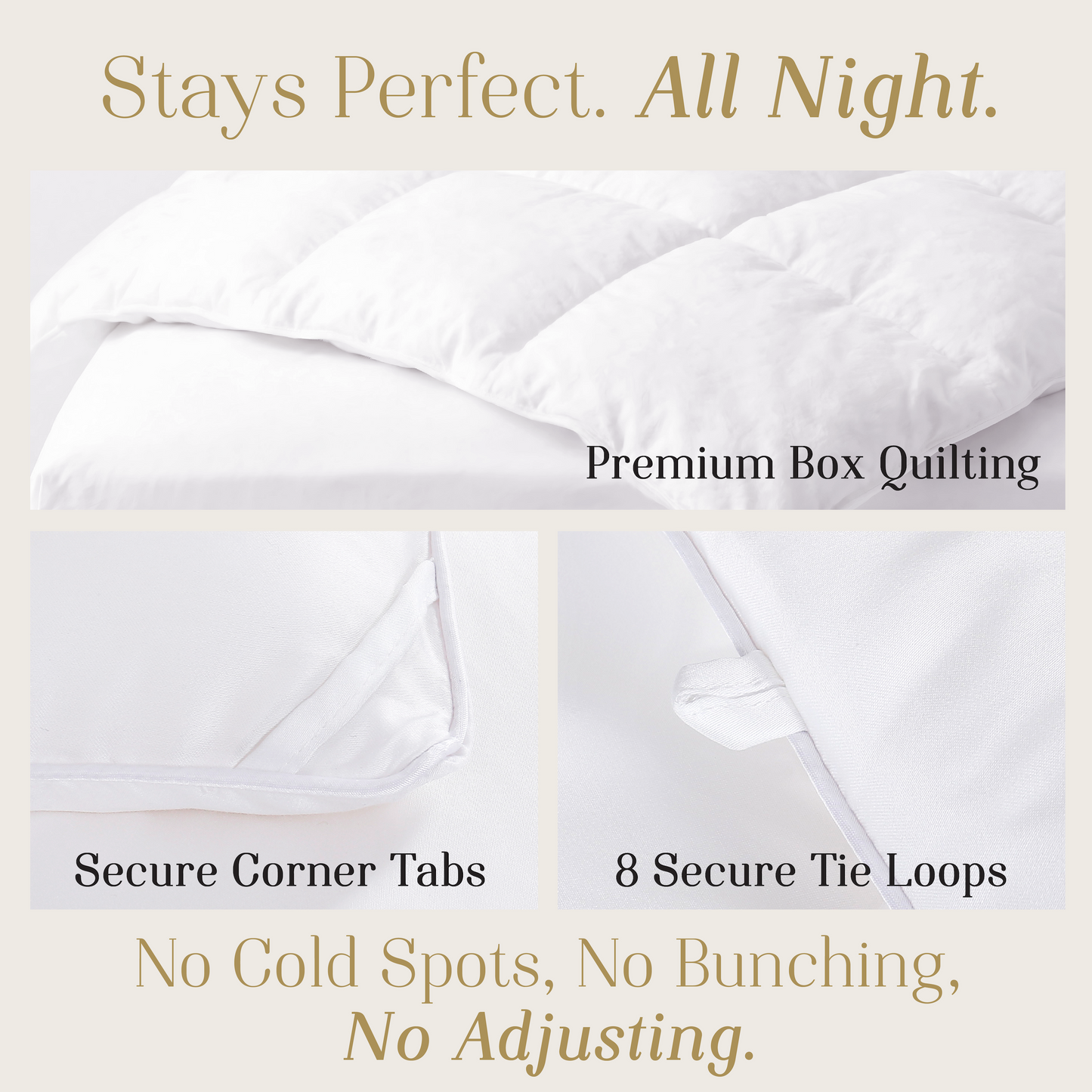 Bella Coterie Bamboo Viscose Duvet Insert | A Luxury Down Alternative Comforter | All Season Cooling for Hot Sleepers | Ultra Soft & Breathable | Machine Washable