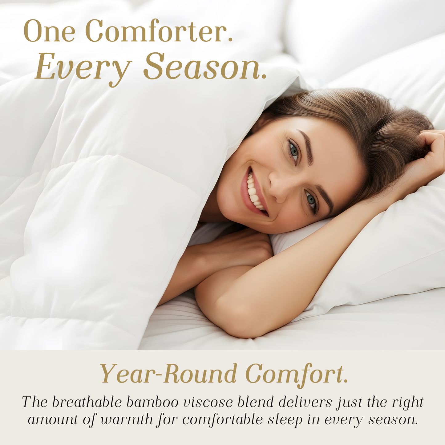 Bella Coterie Bamboo Viscose Duvet Insert | A Luxury Down Alternative Comforter | All Season Cooling for Hot Sleepers | Ultra Soft & Breathable | Machine Washable